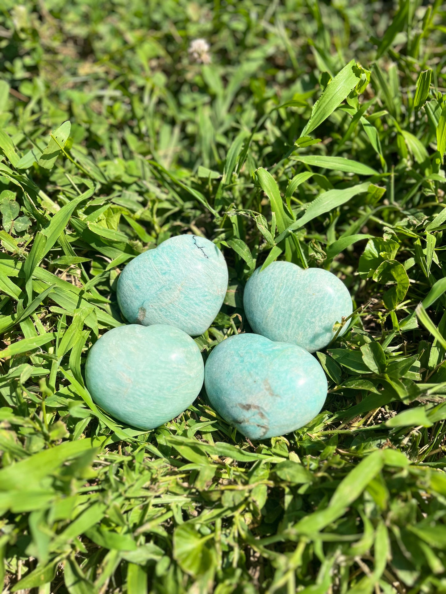 Amazonite Heart