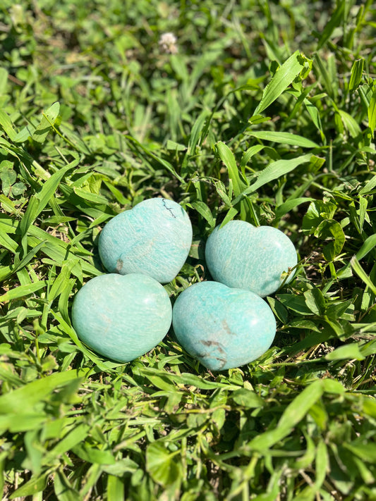 Amazonite Heart