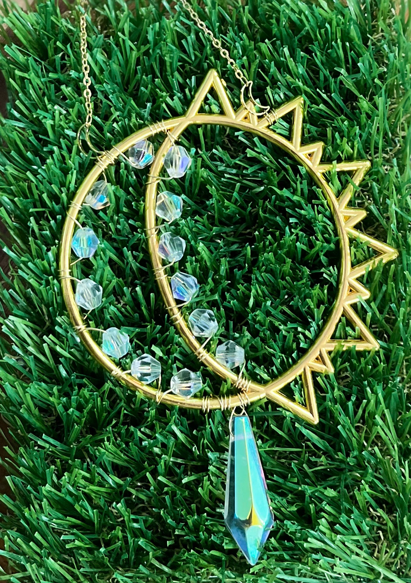 Sun and Moon Suncatcher