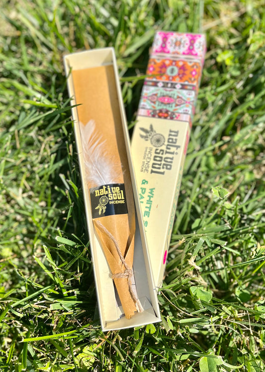 Native Soul Incense White Sage & Palo Santo