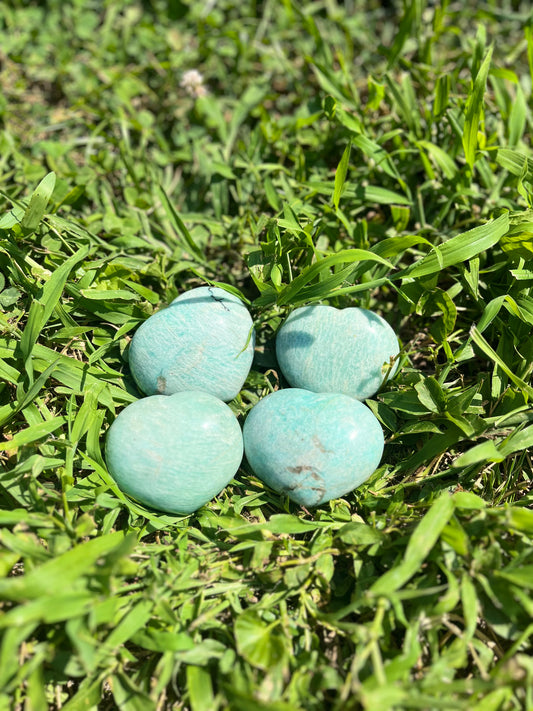 Amazonite Heart