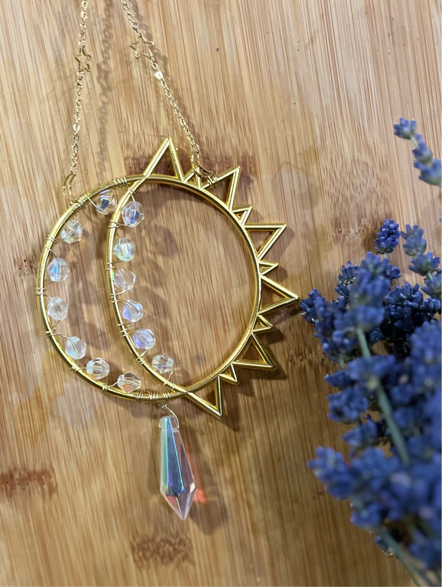 Sun and Moon Suncatcher
