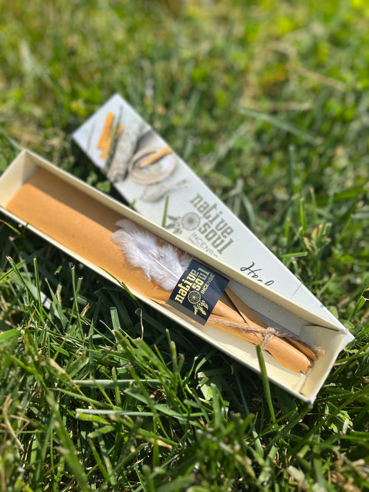 Native Soul Incense Sweetgrass & Yerba Santa