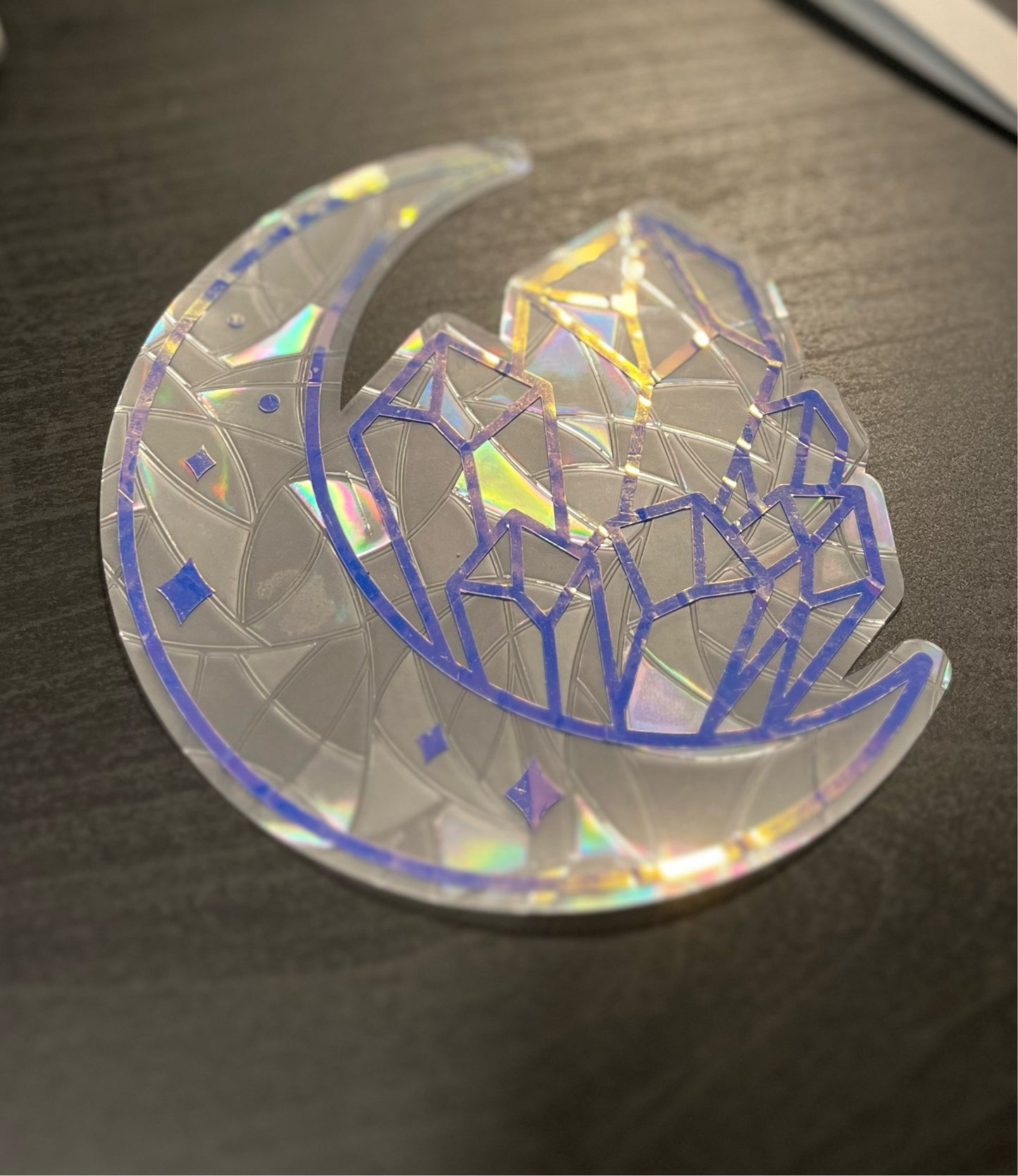Crystal Moon Sun Catcher