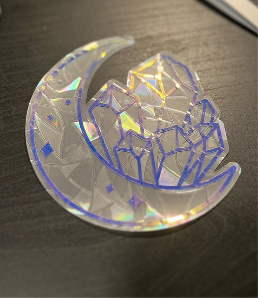 Crystal Moon Sun Catcher