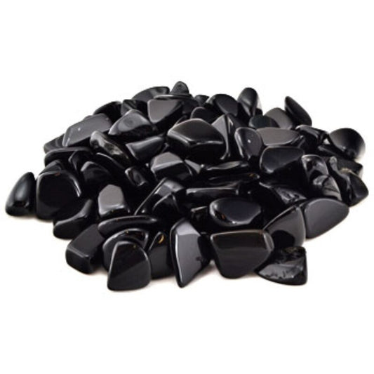 Black Obsidian Tumbled Gemstones