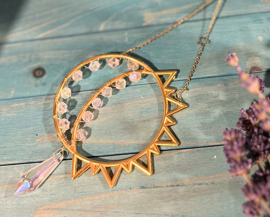 Sun and Moon Suncatcher