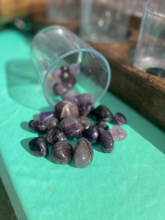 Amethyst Tumbled Gemstones