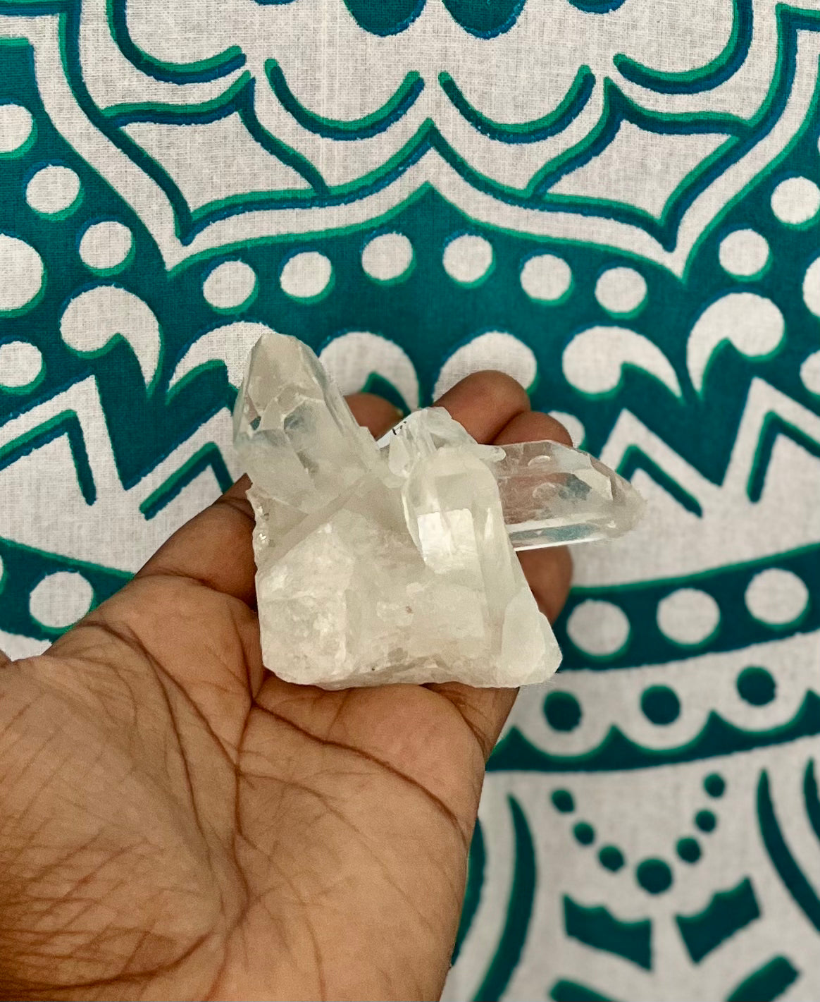 Raw Clear Quartz Cluster