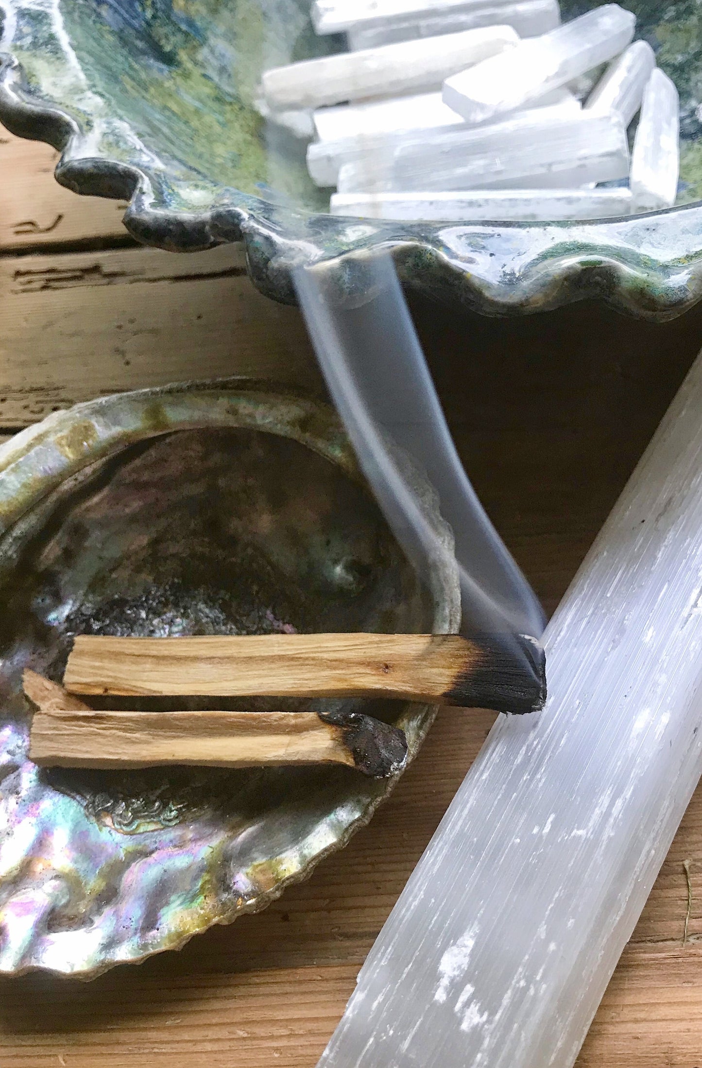 Abalone Shell & Stand